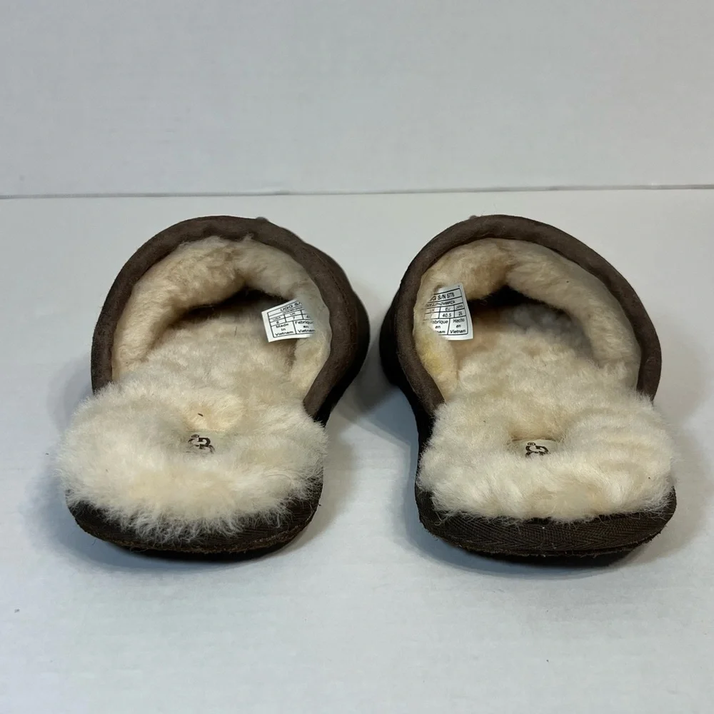 UGG Men's Scuff Suede‎ Slipper in Brown Suede Mens Size 8